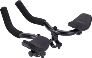 Bbb cycling opzetstuur racefiets - aluminium ligstuur - verstelbaar opzetstuur met armsteun - tijdritstuur - triathlon stuur - compatibel met 22.2, 25.4 of 31.8mm fietsstuur - aerocomfort bhb-59