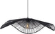 Leitmotiv hanglamp sombra large - zwart - 80x80x19cm - modern - hanglampen eetkamer, slaapkamer, woonkamer