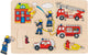 Goki noppenpuzzel brandweer