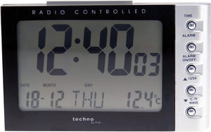 Technoline radio gestuurde wekker - datum - temperatuur - wt 188