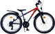 Volare xc race kinderfiets - 24 inch - rood grijs - 21 speed