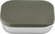 Aya ida aya ida - lunch box - opbergdoos - meenemen - brood - lunch - salade - rvs - siliconen deksel - 900ml - tropical green