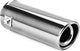 Amio auto uitlaat sierpijp - chroom - diamter 30-45mm - roestvrijstaal