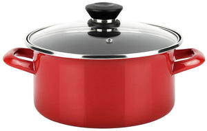Fagor kookpot optimax rood geëmailleerd staal (ø 20 x 10 cm)