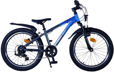 Volare xc race kinderfiets - 20 inch - blauw grijs - 7 speed