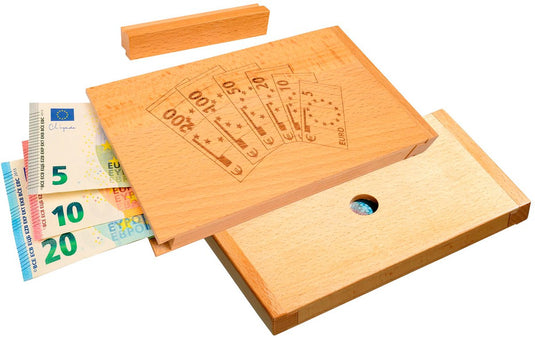 Philos geld-kluis puzzel.