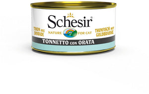 Schesir kat blik ocean 85 g - kattenvoer - tonijn zeebrasem