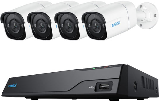 Reolink nvs8-5mb4 - 5mp beveiligingscamerasysteem, 8-kanaals nvr met ingebouwde 2tb hdd, detectie van personen voertuigen dieren