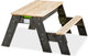 Exit toys exit aksent zand- water- picknicktafel (1 bankje) - watertafel - zandbak - hout - kinderen buiten
