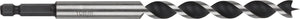Wolfcraft - 10mm slangenboor voor houtbalken - 165mm - zeskantschacht houtboor - hex - 7133000