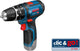 Bosch blauw gsb 12v-15 solo klopboormachine | zonder accu's en lader in l-boxx - 06019b690e