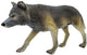 Bullyland 63460 – speelfiguur wolf – ca. 11cm – levensecht en detailrijk vormgegeven – ideaal als educatief speelfiguur, decoratie of klein cadeautje voor kinderen vanaf 3 jaar