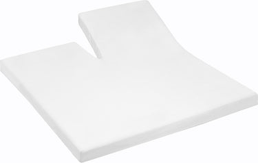 Cinderella - single-split - topper hoeslaken - premium molton - tot 15 cm matrashoogte - 180x200 cm - wit