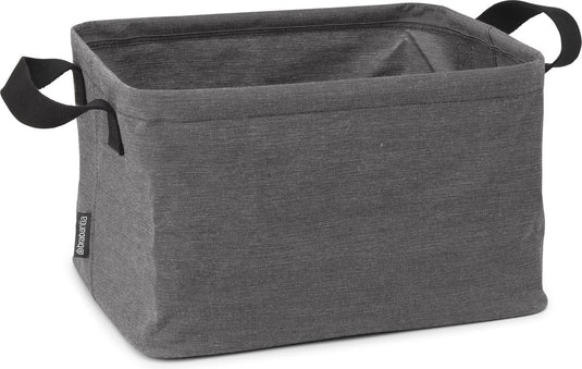 Brabantia wasmand - opvouwbaar - 35 l - pepper black