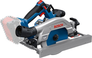 Bosch blauw bosch professional gks 18v-57-2 gx - cirkelzaag - exclusief accu en leider - inclusief parallelgeleider - zaagblad