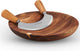 Cole mason ashden wiegemes snijplank - acacia hout - ø 24cm