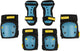 Nijdam skate beschermset junior - gamekeeper - zwart blauw - m