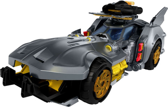 Mattel dc premier batmobiel - met bat-drone kanon en projectielen