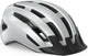 Met downtown fietshelm mannen vrouwen – fietshelm racefiets volwassenen – e-bike – trekking – maat m l (58-61cm) – white glossy (wit)