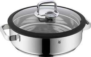 Wmf vitalis - stoom- en braadpan - ø 28 cm - rvs - met deksel - geschikt voor inductie
