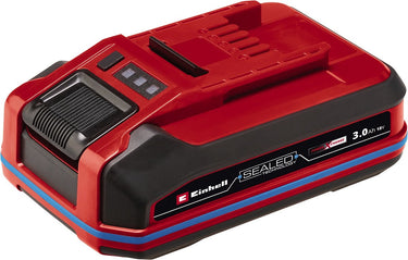 Einhell 3.0 ah sealed plus accu - power x-change - 18 v li-ion - max. vermogen: 900 w - 100% bescherming tegen stof, waterstralen en permanente onderdompeling - ip57 - active accu management systeem