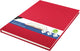 Kangaro dummyboek - a4 - rood - 160 blanco pagina's - hard linnen cover - k-5360