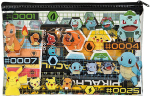 Merkloos sans marque pokemon - etui schrijfset - inclusief potloden en gum