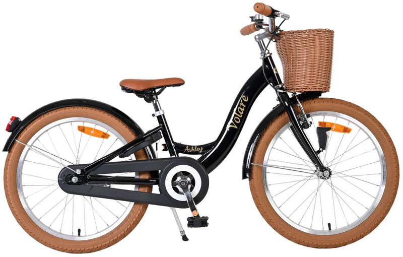 Afbeelding laden in galerijviewer, Volare ashley kinderfiets - meisjes - 20 inch - zwart
