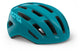 Met miles mips fietshelm mannen vrouwen – fietshelm stadsfiets volwassenen – e-bike – trekking – maat m l (58-61cm) – teal glossy (blauw)
