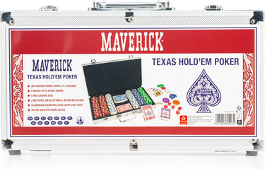 Maverick - texas hold em poker set.