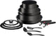 Tefal ingenio unlimited - pannenset - 13-delig - inductie - stapelbaar - afneembare handgreep - ruimtebesparend