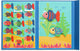 Scratch mix and match - visjes - 51,5x25,6x1cm - magnetisch - 3 jaar