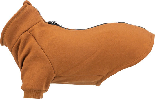 Trixie hondentrui - katoen roest 36cm - met kraag en 2-weg-ritssluiting