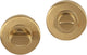 Differnz | wc rozet | goud | rond | 53mm
