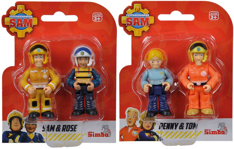 Chargez l'image dans la visionneuse de la galerie, Simba brandweerman sam speelfiguren dubbelset - actiefiguren speelgoed.
