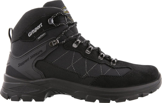 Grisport scout mid unisex wandelschoenen - black