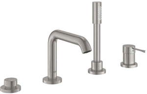 Grohe essence new viergats badrandcombinatie - supersteel