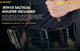 Nitecore p10ix tactische zaklamp oplaadbaar - 4000 lumen - 158 meter