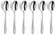 Amefa monaco - 6-delige theelepel set - voor 6 personen - zilverkleurig - rvs - vaatwasmachinebestendig - 18 10 - 6 persoons