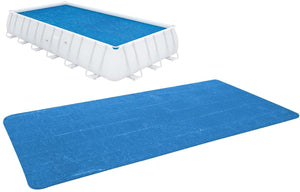 Bestway solar cover rechthoekig - 732 x 366 cm (zeilmaat 703 x 336) - blauw