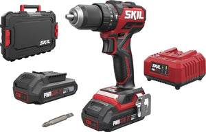 Skil - 3075hc - klopboormachine - brushless, incl. 2 accu's 2,0ah + snellader