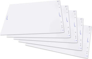 Legamaster flipover papierblok blanco 5 pak à 20 vel