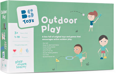 Bs toys bs toys outdoor play spelbundel – 8 actieve buiten- en binnen spellen voor kinderen