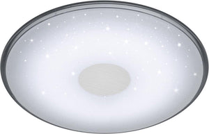 Trio shogun - plafondlamp - wit - incl. 1x smd 21,5 w - dimbaar met schakelaar - niet extern dimmerbaar - sterlichteffect