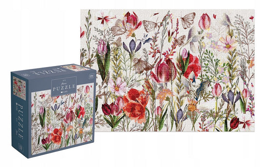 Geronimo games puzzle - 500 stukjes - interdruk puzzel bloemen 5 - mooie bloemen -