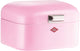 Wesco mini grandy broodtrommel | 2 liter - maat s | metaal - roze | brooddoos