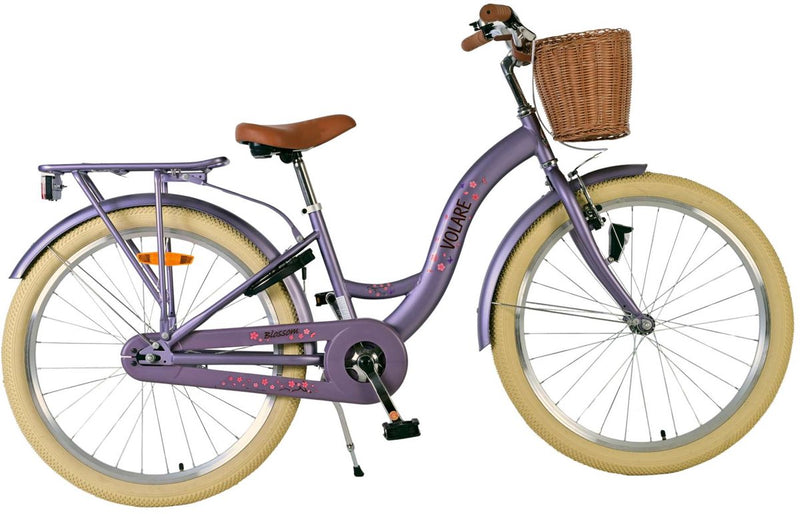 Afbeelding laden in galerijviewer, Volare blossom kinderfiets - meisjes - 24 inch - paars
