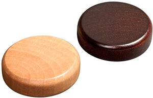 Philos backgammon stenen mini - 30 stuks van schima hout - 20x8mm