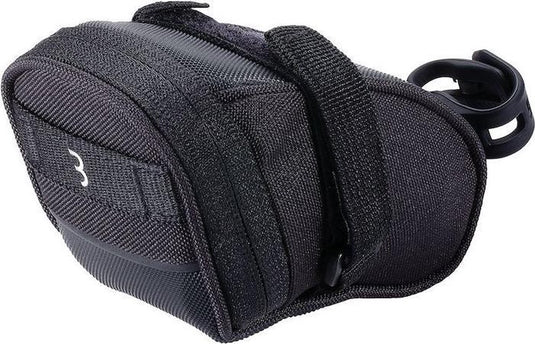 Bbb cycling zadeltas racefiets, stadsfiets en mountainbike speedpack - zadeltas fiets waterdicht zadeltasje - zwart - maat s 0.36 liter - bsb-33s