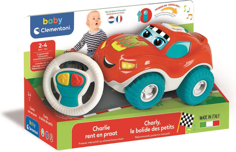 Afbeelding laden in galerijviewer, Clementoni baby charlie bestuurbare auto
